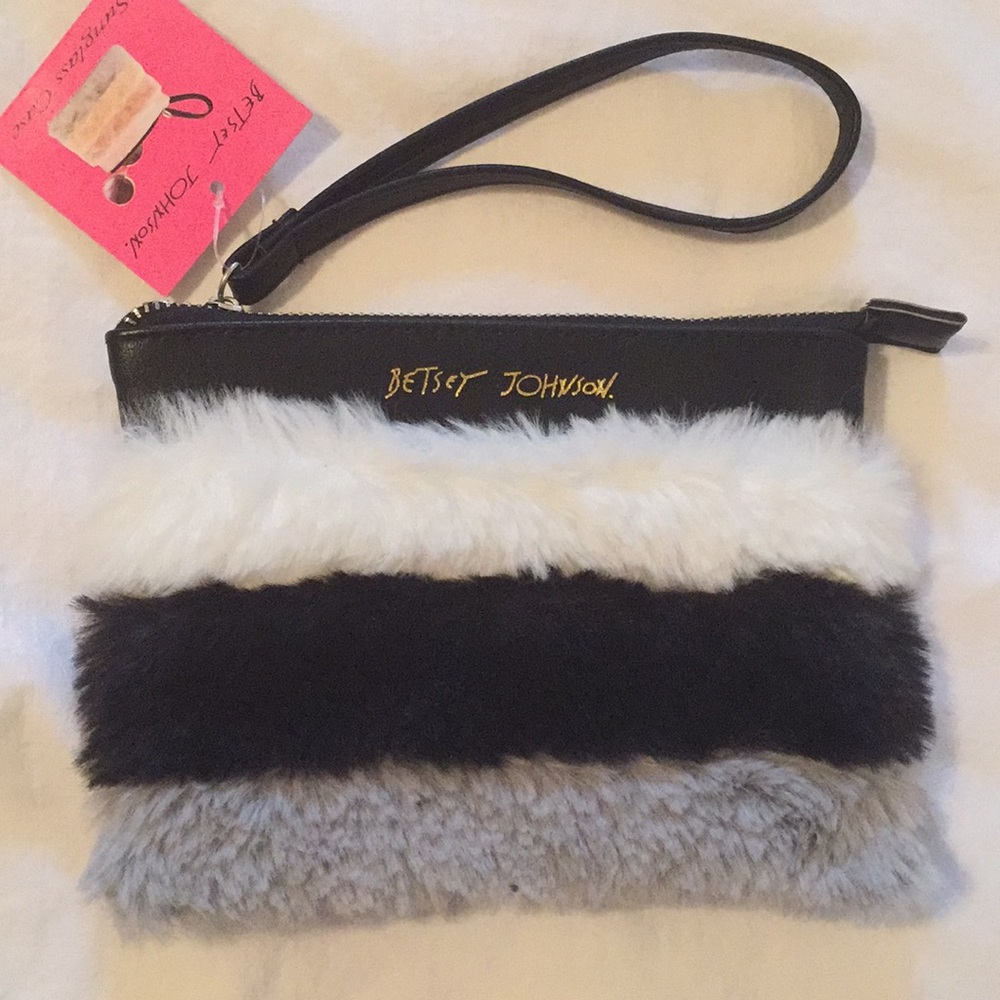 SOLD Betsey Johnson Wristlet / Sunglass case